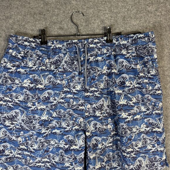 Peter Millar Lined Swim Trunks Drink and Swim Print Mens Size 2XL - Picture 7 of 11